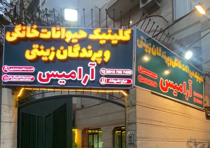 کلینیک حیوانات خانگی آرامیس