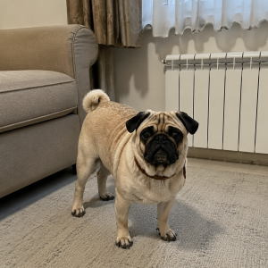 واگذاری pug نر 9 ماهه